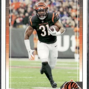 Panini Score Football 2024 | #123 Zack Moss - Cincinnati Bengals