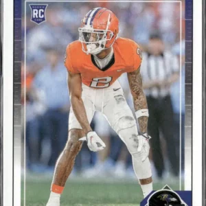 Panini Score Football 2024 | #320 Nate Wiggins - Baltimore Ravens | Rookie Card