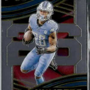 Panini Select Football 2023 | #NMB-JGI Jahmyr Gibbs - Detroit Lions | Numbers Rookie Card