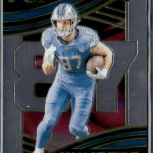 Panini Select Football 2023 | #NMB-SLA Sam LaPorta - Detroit Lions | Numbers Rookie Card