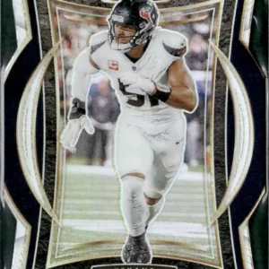 Panini Select Football 2024 | #100 Will Anderson Jr. - Houston Texans | Silver Concourse Die-Cut