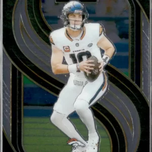 Panini Select Football 2024 | #117 Bo Nix - Denver Broncos | Premier Level Rookie Card