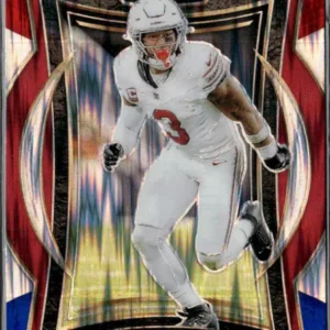 Panini Select Football 2024 | #14 Budda Baker - Arizona Cardinals | Concourse Red & Blue Prizm Shock