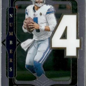 Panini Select Football 2024 | #14 Dak Prescott - Dallas Cowboys | Numbers 4