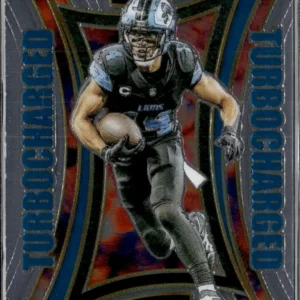 Panini Select Football 2024 | #25 Amon-Ra St.Brown - Detroit Lions | Turbocharged