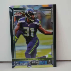 Topps Chrome Football 2015 | #37 Kam Chancellor - Seattle Seahawks