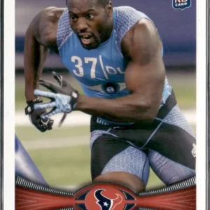 Topps Football 2012 | #156 Whitney Mercilus - Houston Texans | Rookie Card