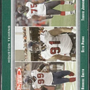 Topps Total 2006 | #356 Robaire Smith - Seth Payne - Travis Johnson - Houston Texans | Green