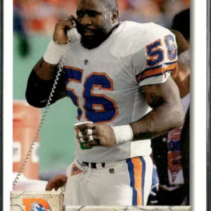 Upper Deck Football 1992 | #284 Michael Brooks - Denver Broncos