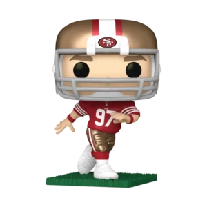 NFL Funko Pop! 297 Nick Bosa (Running) (Red & Gold Uniform) San Francisco 49ers - Game Over Sports Cards