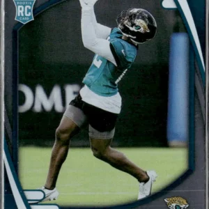 Panini Absolute Football 2021 | #187 Jalen Camp - Jacksonville Jaguars | Emerald Rookie Card