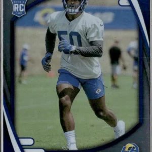Panini Absolute Football 2021 | #190 Ernest Jones - Los Angeles Rams | Rookie Card