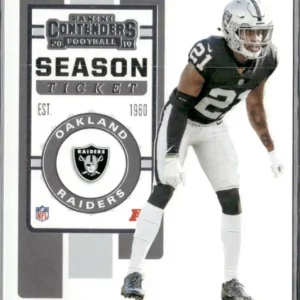 Panini Contenders Football 2019 | #44 Gareon Conley - Oakland Raiders