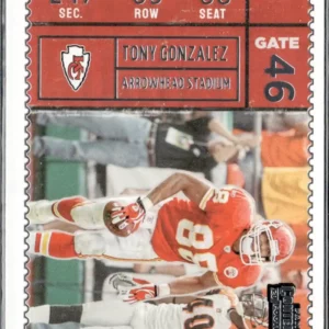 Panini Contenders Football 2022 | #GDT-TGO Tony Gonzalez - Kansas City Chiefs | Game Day Ticket