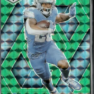 Panini Mosaic Football 2025 | #103 Jahmyr Gibbs - Detroit Lions | Green Prizm