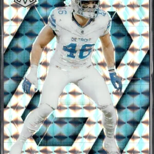 Panini Mosaic Football 2025 | #147 Jack Campbell - Detroit Lions | Mosaic Prizm