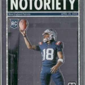 Panini Mosaic Football 2025 | #23 Kyle Williams - New England Patriots | Notoriety Rookie Card