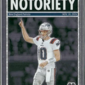 Panini Mosaic Football 2025 | #3 Drake Maye - New England Patriots | Notoriety