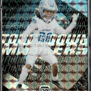 Panini Mosaic Football 2025 | #6 Jahmyr Gibbs - Detroit Lions | Touchdown Masters Mosaic Prizm
