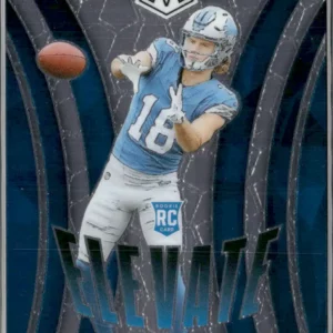 Panini Mosaic Football 2025 | #8 Isaac TeSlaa - Detroit Lions | Elevate Rookie Card