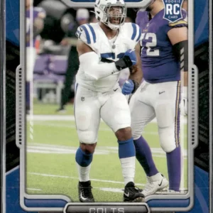 Panini Playbook Football 2021 | #148 Kwity Paye - Indianapolis Colts | Purple Rookie Card