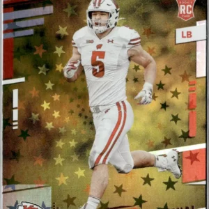 Panini Prestige Football 2022 | #371 Leo Chenal - Kansas City Chiefs | Xtra Points Astral Rookie Card