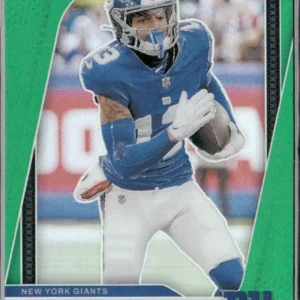 Panini Prizm Football 2024 | #215 Jalin Hyatt - New York Giants | Green Prizm