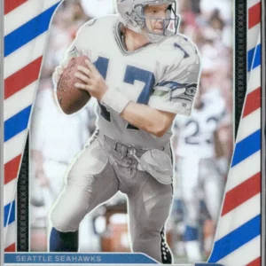Panini Prizm Football 2024 | #267 Dave Krieg - Seattle Seahawks | Red White and Blue Prizm