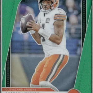 Panini Prizm Football 2024 | #64 Deshaun Watson - Cleveland Browns | Green Prizm