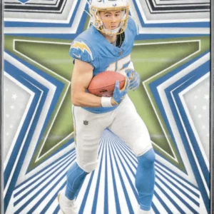 Panini Rookies & Stars Football 2024 | #166 Ladd McConkey - Los Angeles Chargers | Rookie Card