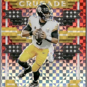 Panini Rookies & Stars Football 2024 | #C-RWN Russell Wilson - Pittsburgh Steelers | Crusade Red Plaid