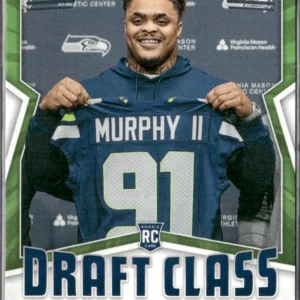 Panini Rookies & Stars Football 2024 | #DC-BMY Byron Murphy II - Seattle Seahawks | Draft Class Rookie Card