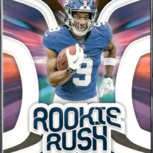Panini Rookies & Stars Football 2024 | #RR-MNS Malik Nabers - New York Giants | Rookie Rush