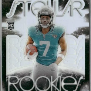 Panini Rookies & Stars Football 2024 | #SR-BTJ Brian Thomas Jr. - Jacksonville Jaguars | Stellar Rookies Silver
