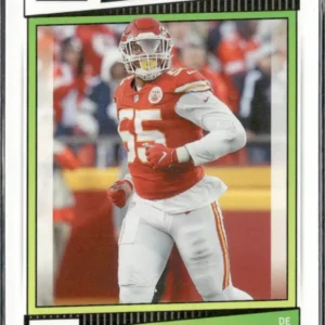 Panini Score Football 2022 | #118 Frank Clark - Kansas City Chiefs