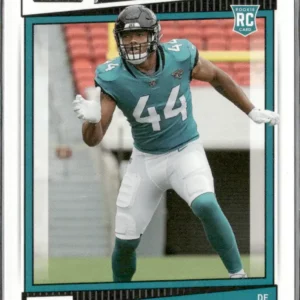 Panini Score Football 2022 | #340 Travon Walker - Jacksonville Jaguars | Rookie Card