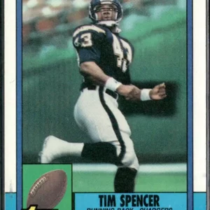 Topps Football 1990 | #395 Tim Spencer - San Diego Chargers