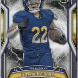 Topps Resurgence Football 2024 | #150 Blake Corum - Los Angeles Rams | Rookie Card