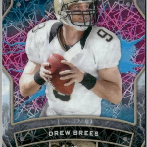 Topps Resurgence Football 2024 | #69 Drew Brees - New Orleans Saints | Sky Blue and Pink Shock
