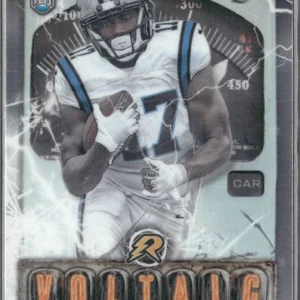Topps Resurgence Football 2024 | #V-10 Xavier Legette - Carolina Panthers | Voltaic Rookie Card