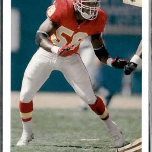 Upper Deck Football 1992 | #359 Derrick Thomas - Kansas City Chiefs | Team MVP