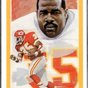 Upper Deck Football 1992 | #81 Christian Okoye - Kansas City Chiefs | The Collector's Choice