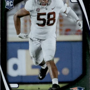 Panini Absolute Football 2021 | #156 Christian Barmore - New England Patriots | Rookie Card