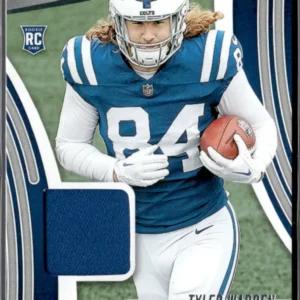 Panini Absolute Football 2025 | #ARM-TWN Tyler Warren - Indianapolis Colts | Patch Absolute Rookie Materials