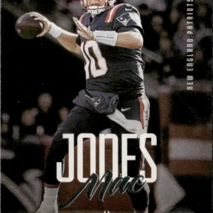 Panini Chronicles Football 2021 | #205 Mac Jones - New England Patriots | Luminance Rookie Card
