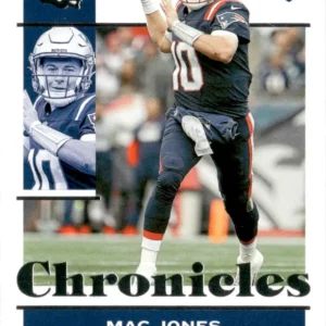 Panini Chronicles Football 2021 | #80 Mac Jones - New England Patriots | Chronicles Rookie Card