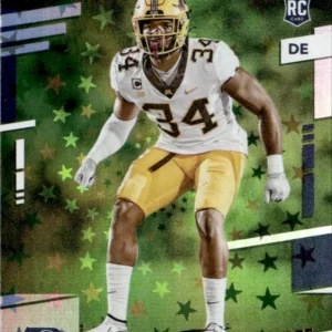 Panini Prestige Football 2022 | #387 Boye Mafe - Seattle Seahawks | Xtra Points Astral Rookie Card