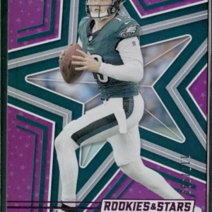Panini Rookies & Stars Football 2025 | #151 Kyle McCord - Philadelphia Eagles | Purple 117/999 Rookie Card