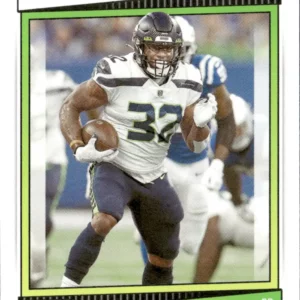 Panini Score Football 2022 | #175 Chris Carson - Seattle Seahawks