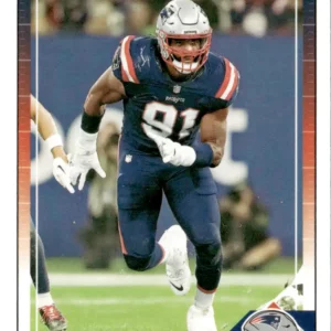Panini Score Football 2024 | #193 Deatrich Wise Jr. - New England Patriots